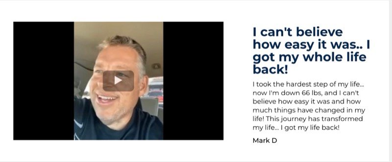 Mark Delaney before and after - lost 66 pounds